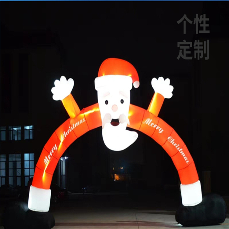 东莞圣诞老人特色拱门
